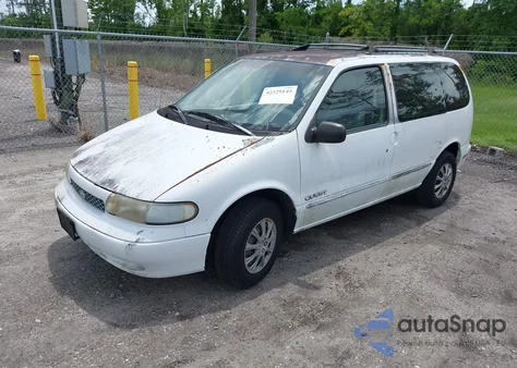 1997 Nissan Quest Gxe/Xe из США, поврежденный, VIN 4N2DN1112VD800862